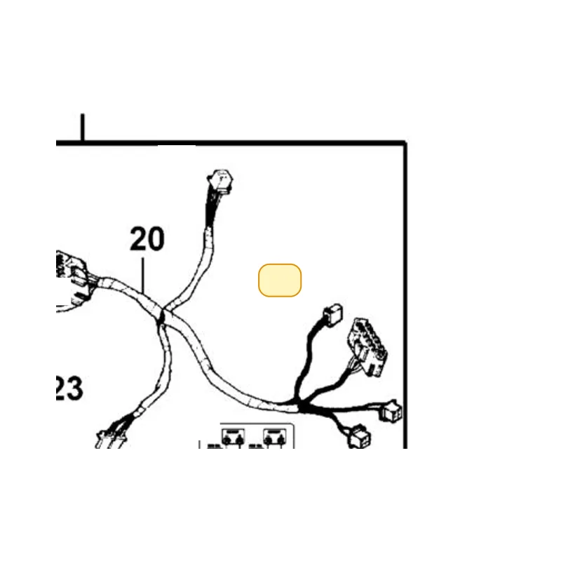 32101-LBE1-900 SUB HARNESS A — diagram cutout