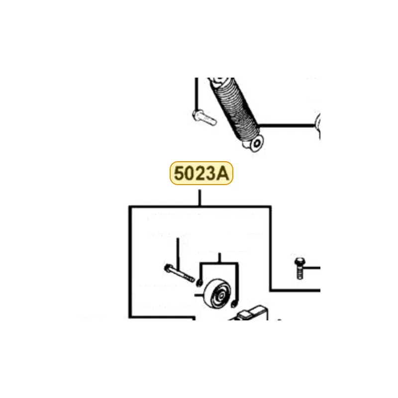 5023A-LBE1-900 PIPE ASSY R AUX WHEEL — diagram cutout