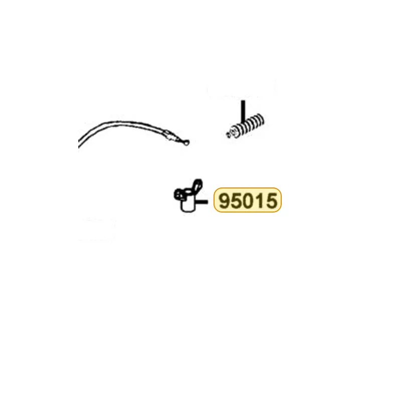 95015-LBE1-900 BRK ROD ADJUST NUT — diagram cutout