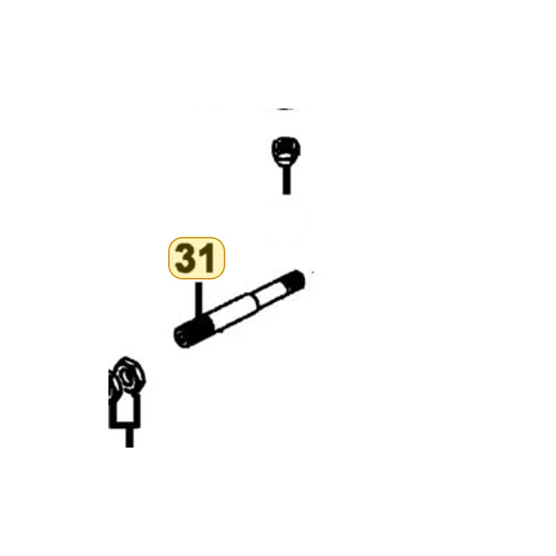 53407-LBB7-E00 BOLT SWING ARM M10XM12 — diagram cutout