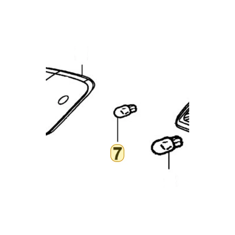 34903-LBE1-900 BULB POSITION — diagram cutout