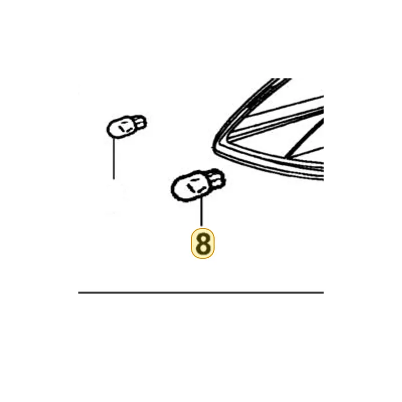 34905-LBE1-900 BULB WINKER 24V 10W — diagram cutout