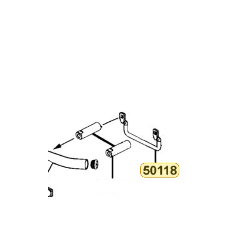 50118-LBE1-900 BAR FR BUMPER — diagram cutout