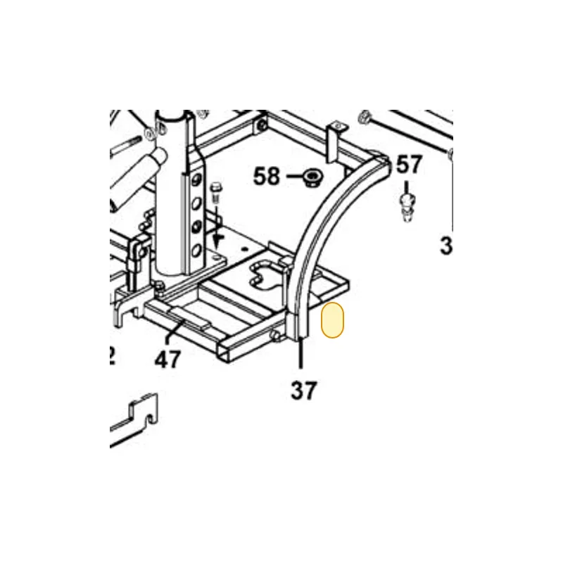 5011A-LBE1-900 BODY COMP FRONT FRAM ASSY — diagram cutout