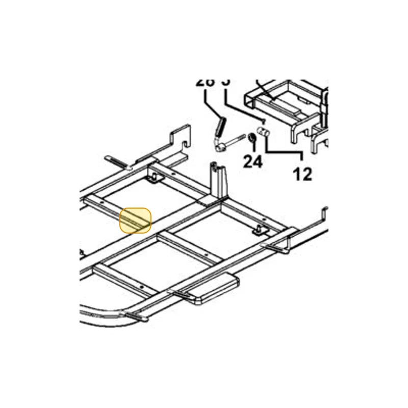 5340A-LBE1-900 ARM SET ASSY R SWING — diagram cutout