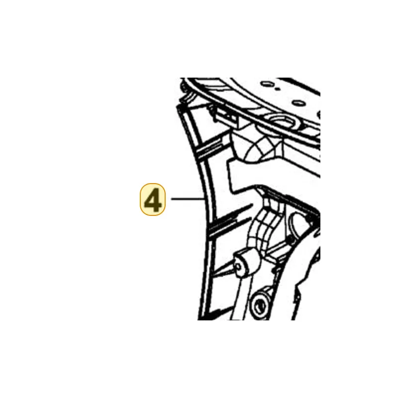 53206-LAE9-E00-BHP COVER RR HANDLE — diagram cutout