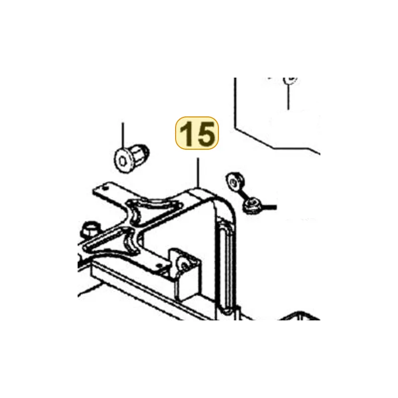 50225-LAE9-700 STAY ECU — diagram cutout