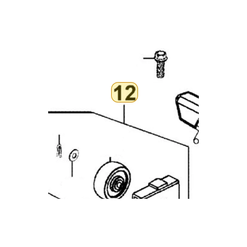 5023B-LAE9-306 PIPE R ASSY AUX WHEEL — diagram cutout