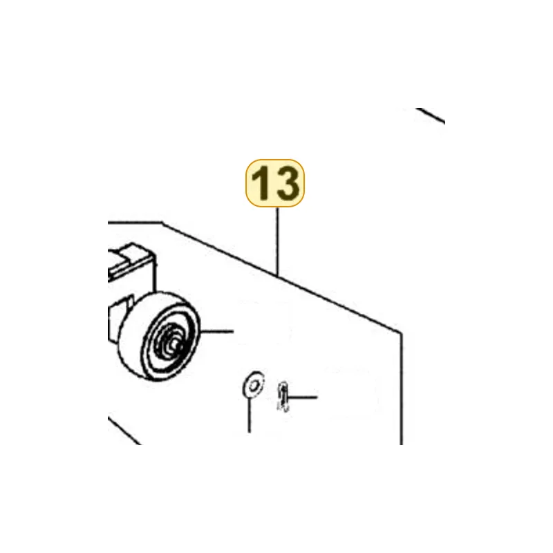 5023C-LAE9-306 PIPE L ASSY AUX WHEEL — diagram cutout