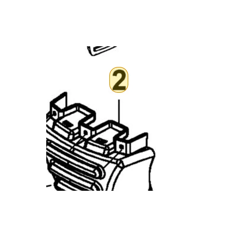 64302-LBB7-E00-N1R BUMPER FR (Black) — diagram cutout