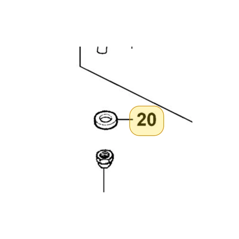 53705-LBB7-E00 CPLLAR BALL JOINT — diagram cutout
