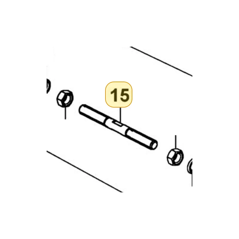 53801-LBB7-E00 ROD COMP STEERING M8X75 — diagram cutout
