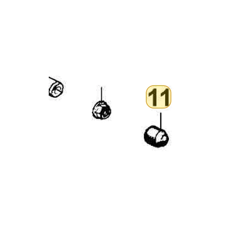 44315-LCA1-E00-N1R CAP FR AXLE (Black) — diagram cutout