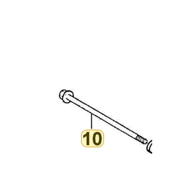 95801-10075-08 BOLT FLANGE 10X75 — diagram cutout