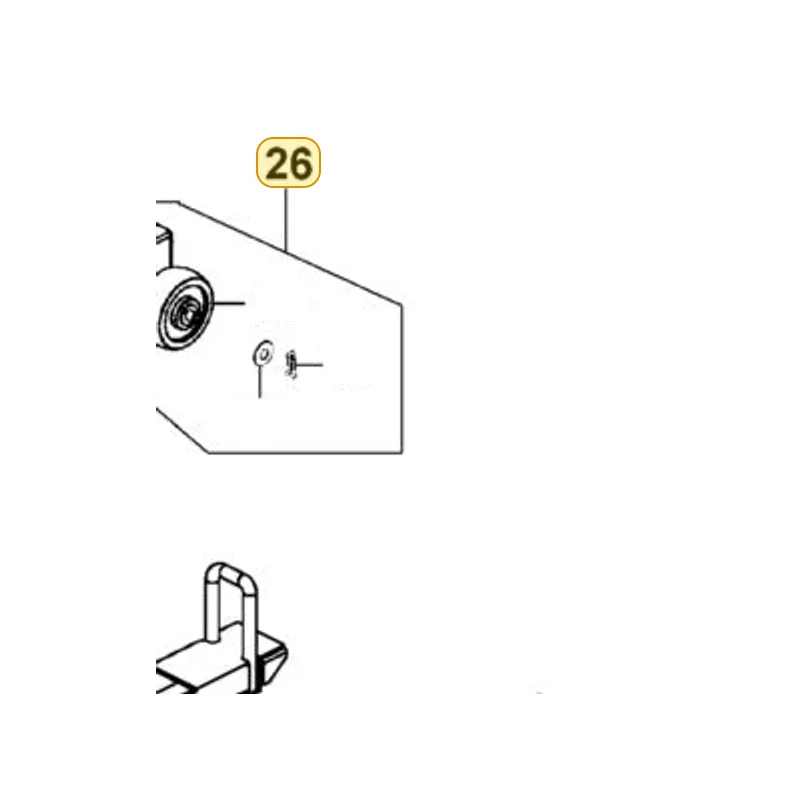 5023C-LAE9-305 PIPE L ASSY AUX WHEEL — diagram cutout