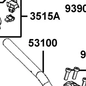 53100-ADB1-M31 HANDLE PIPE — diagram cutout