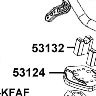 53132-ALH1-E60 HOLDER UNDER HNDLE PIPE — diagram cutout