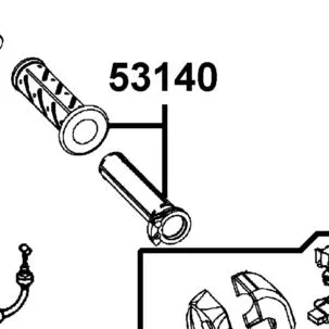 53140-ALJ8-E10 GRIP COMP THROT — diagram cutout