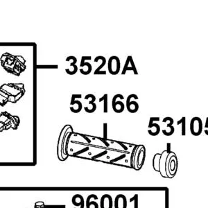 53166-ALJ8-E10 GRIP L HANDLE — diagram cutout