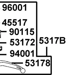 53178-LGB5-E10 LEVER L STRG HANDLE — diagram cutout