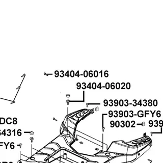 93404-06016-07 BOTL WASH 6*16(K) — diagram cutout