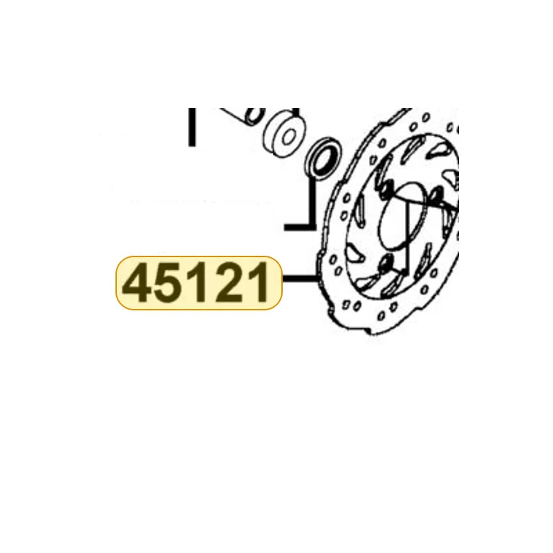 45121-LGB5-E80 DISK FR BRAKE — diagram cutout