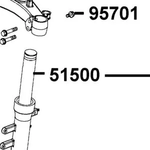 51500-LDF7-M40-NEA FORK ASSY FR L — diagram cutout