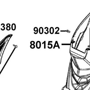 8015A-LGB5-E10-N1R COVER CENTER — diagram cutout