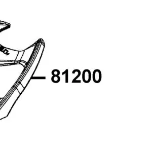 81200-LGB5-E10-NEA CARRIER REAR — diagram cutout