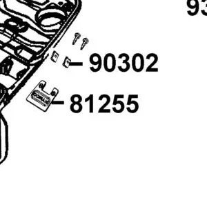 81255-LGB5-E10-N1R COVER R BOX LUGGAGE — diagram cutout