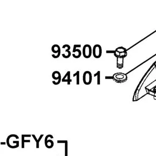 94101-LGB5-E10 WASHER — diagram cutout