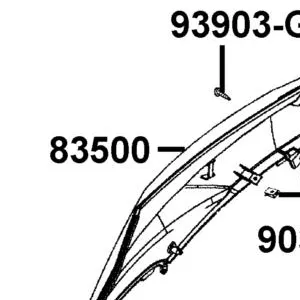 83500-LGB5-E10-R9P COVER R BODY SIDE — diagram cutout