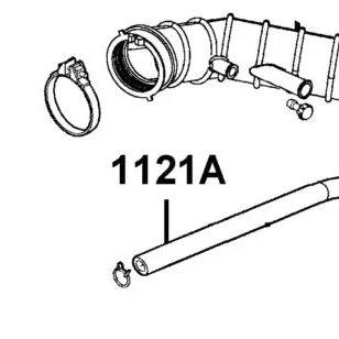 1121A-KUDU-C00 TUBE ASSY BREATHER