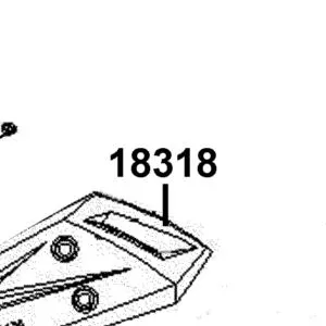18318-LDA6-B80 "PROTECTOR, MUFFLER" — diagram cutout