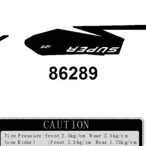 86289-ADB1-M30-T01 STRIPE D L BODY COVER — diagram cutout