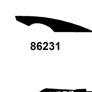 86231-ADB1-M30-T02 STRIPE L BODY COVER — diagram cutout