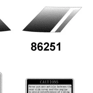 86251-ADA9-M30-T02 STRIPE L BODY COVER — diagram cutout