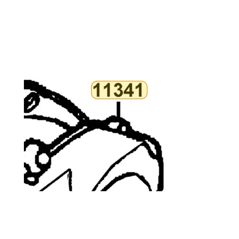 11341-KFA6-900-NEA COVER L SIDE — diagram cutout
