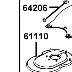 61110-LDC8-E90 "FENDER , FR. INNER" — diagram cutout