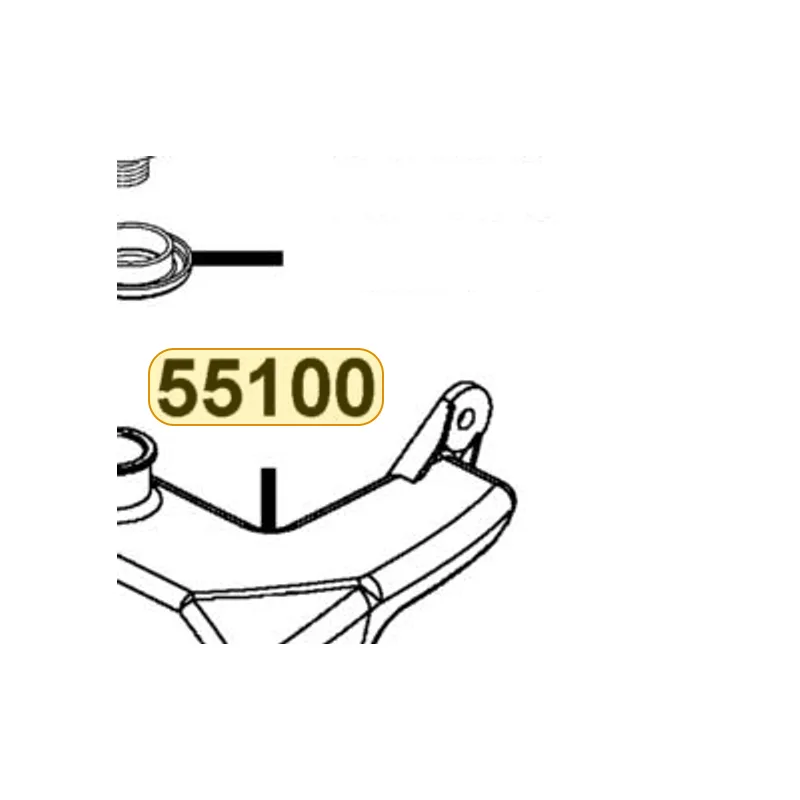 55100-LHB3-E10 TANK OIL — diagram cutout
