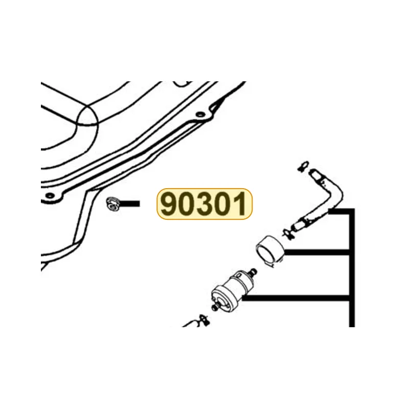 90301-LEJ2-E10 NUT FLANGE 6mm — diagram cutout