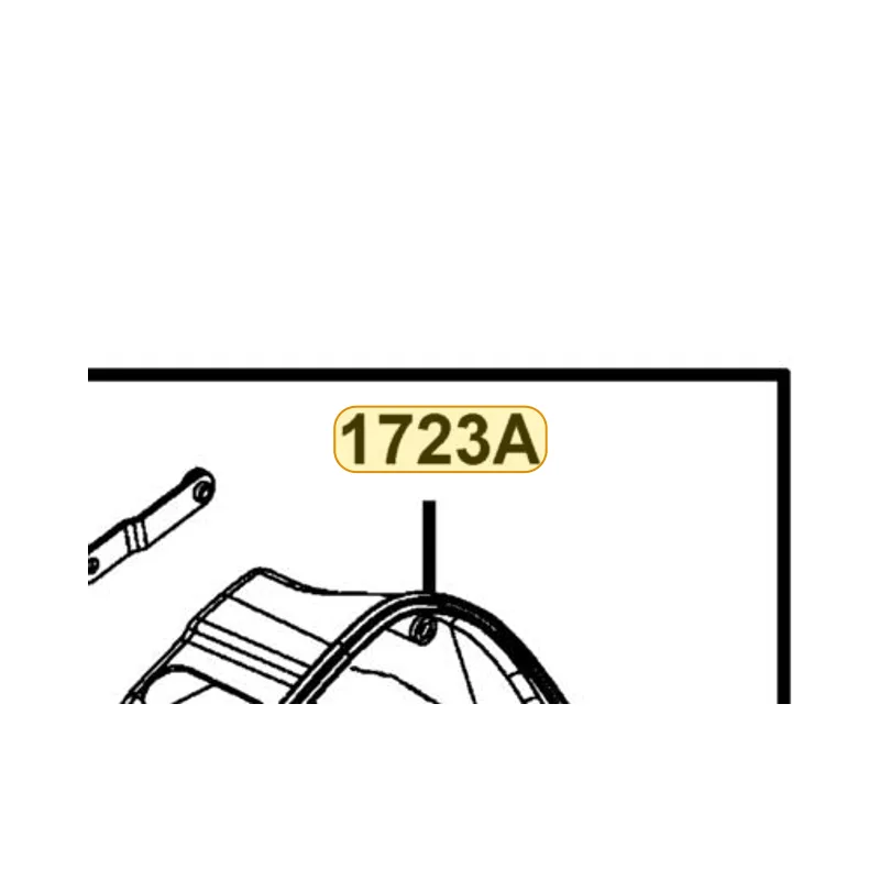 1723A-LCD1-C00 CASE ASSY AIR/C — diagram cutout