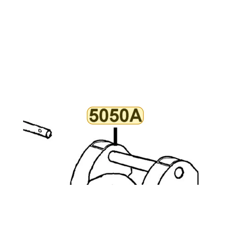 5050A-LHB3-E10 STAND ASSY MAIN — diagram cutout