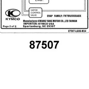87507-ABD2-M39-T01 MARK OF CANISTER L/0 — diagram cutout