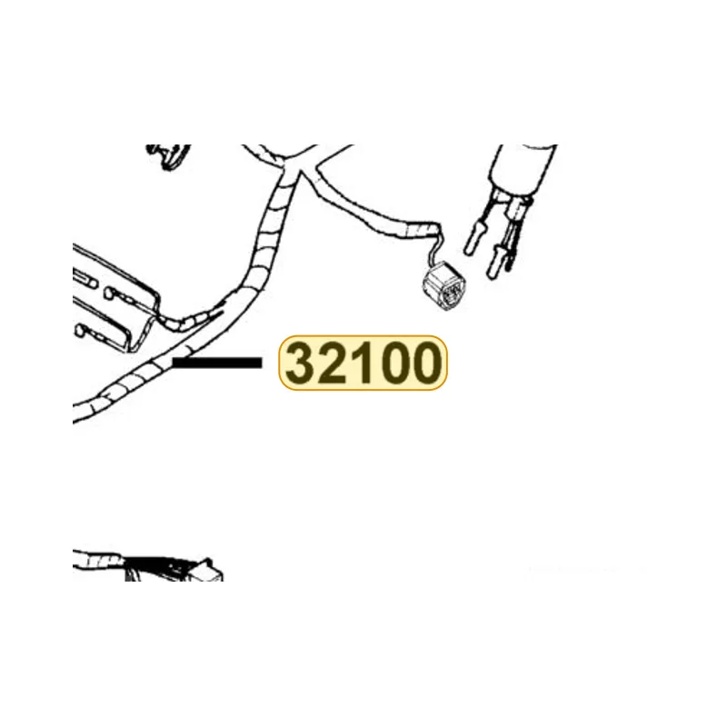 32100-ALG2-M30 HARNESS WIRE — diagram cutout
