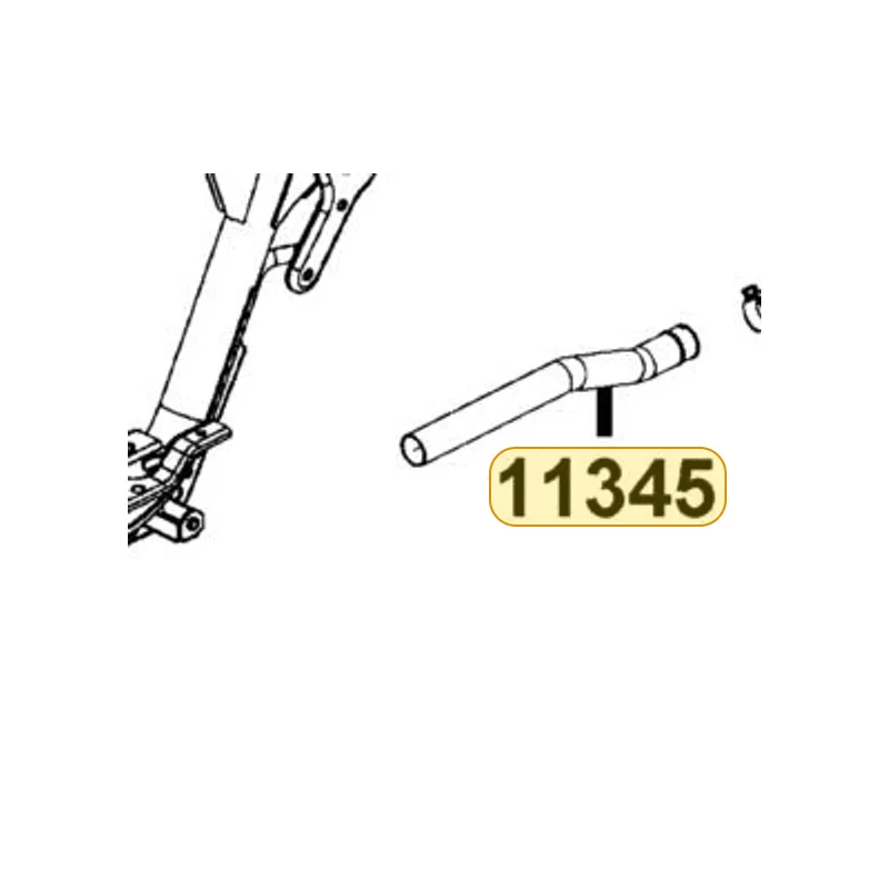 11345-LHB3-E10 DUCT L COVER — diagram cutout