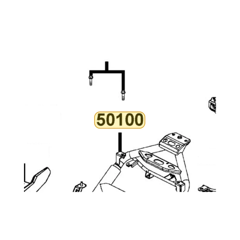 50100-ALG2-E10 BODY COMP FRAME — diagram cutout