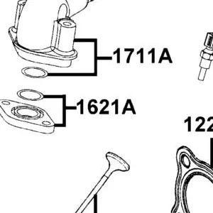 1621A-ADB2-EZ5 INSULATOR CARB ASSY — diagram cutout