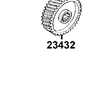 23432-ALK1-E15 GEAR FINAL — diagram cutout