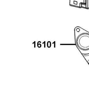 16101-ACB9-EW5 THROTTLE, JOINT SEAT — diagram cutout